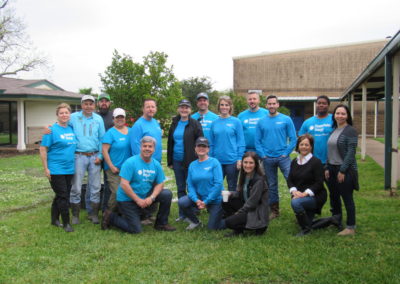 CenterPoint Energy Volunteers Plant Trees at Harbor Campus 1