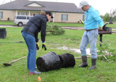CenterPoint Energy Volunteers Plant Trees at Harbor Campus 5