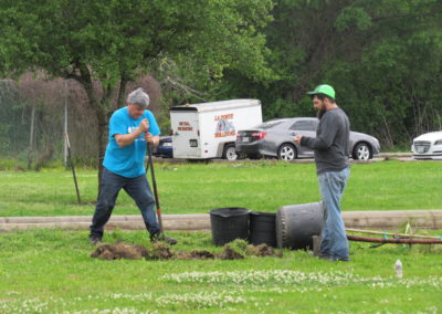 CenterPoint Energy Volunteers Plant Trees at Harbor Campus 25