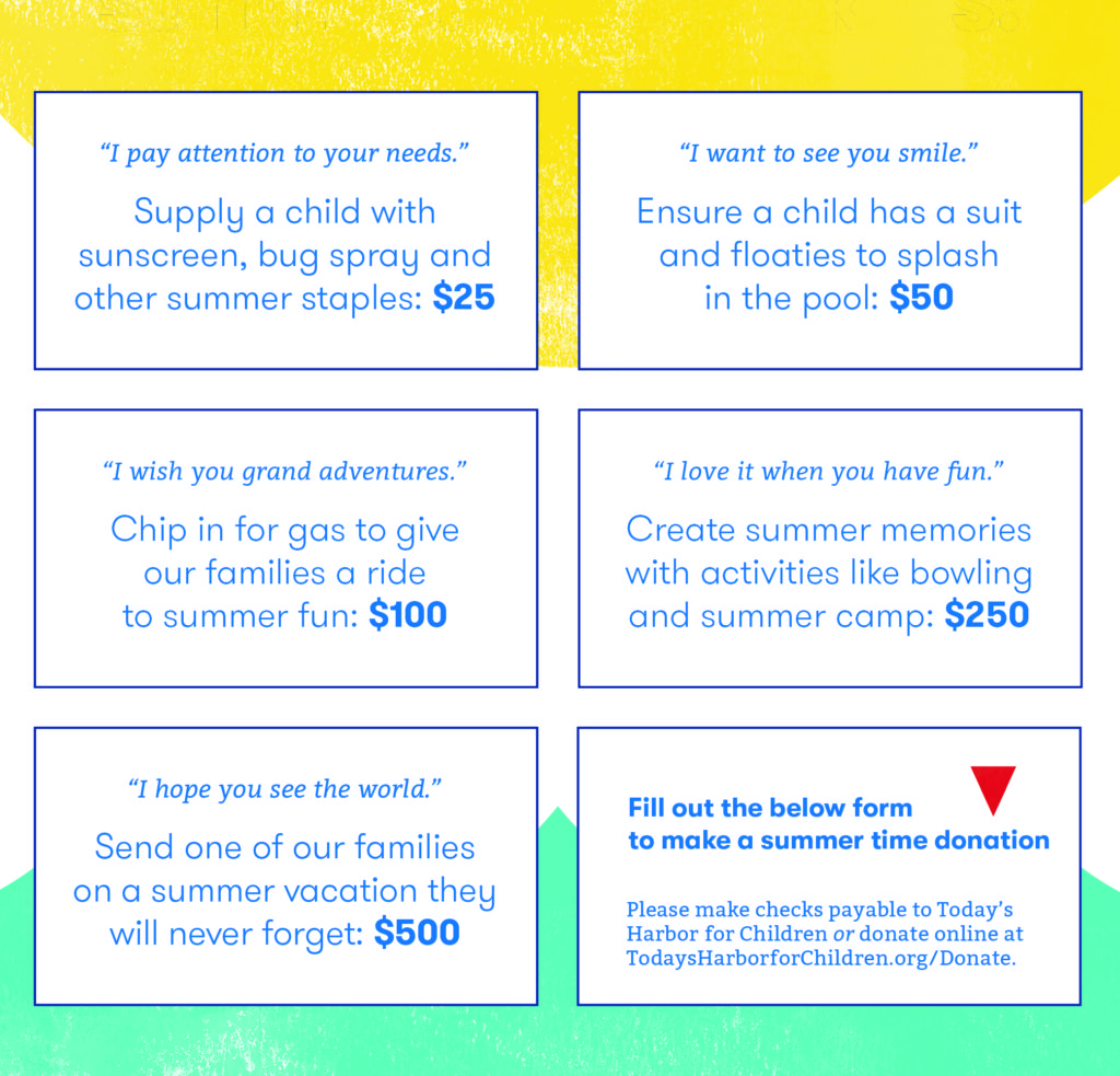 Help us give our kids a summer to remember! 1